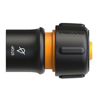 Коннектор для шланга Fiskars SOL 19 мм с автостопом LB30 Watering