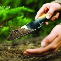 Фото Совок садовый Fiskars Premium Planters 32 см 130 г