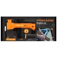 Фото Подарочный набор Fiskars Топор + Нож + Точилка 1057913