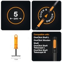 Фото Насадка-тяпка двойная Fiskars OneClick 1080695